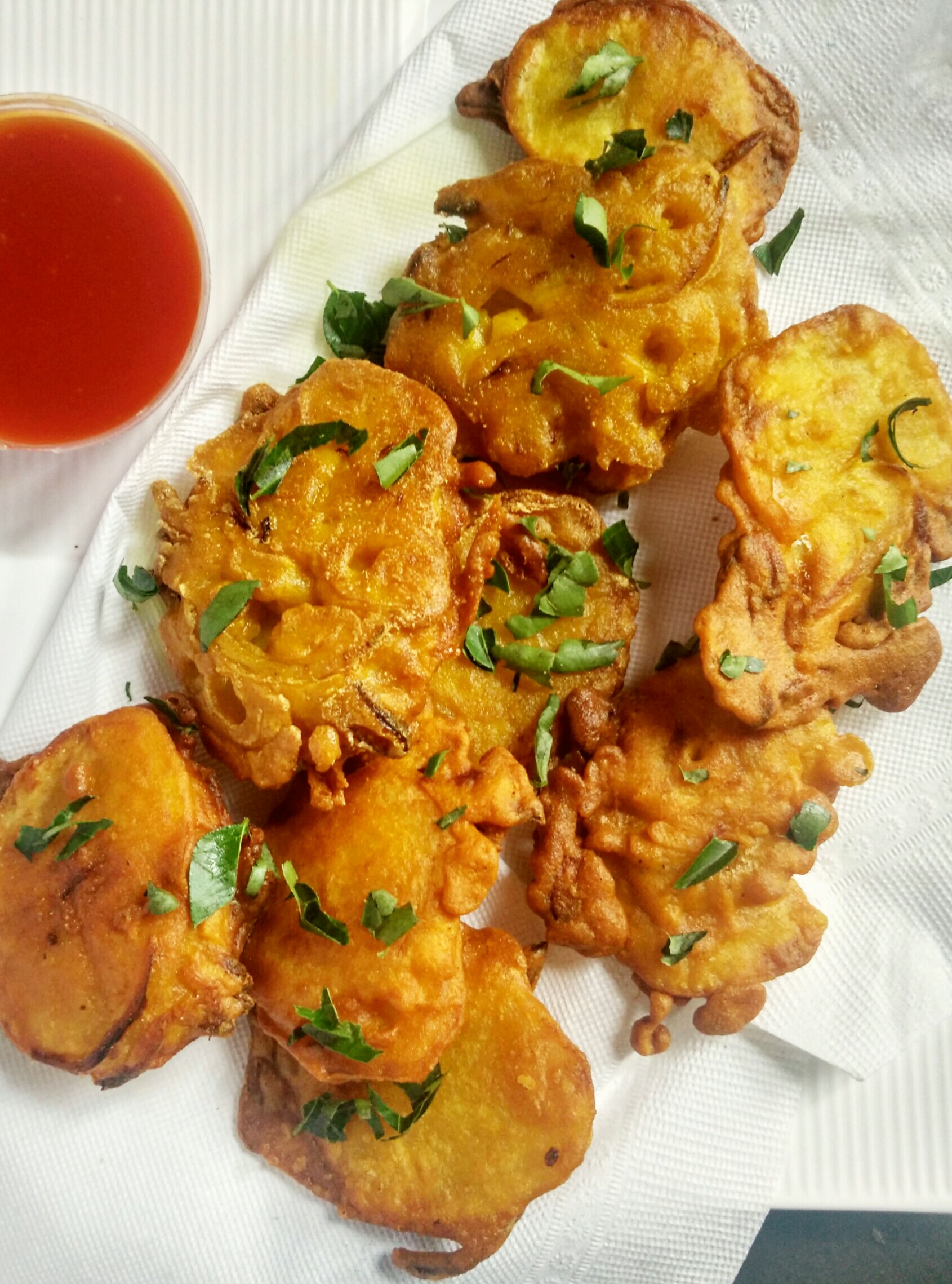 Potato Onion Pakoda or Bhaji | How to make Potato Onion Pakoda or Bhaji ...