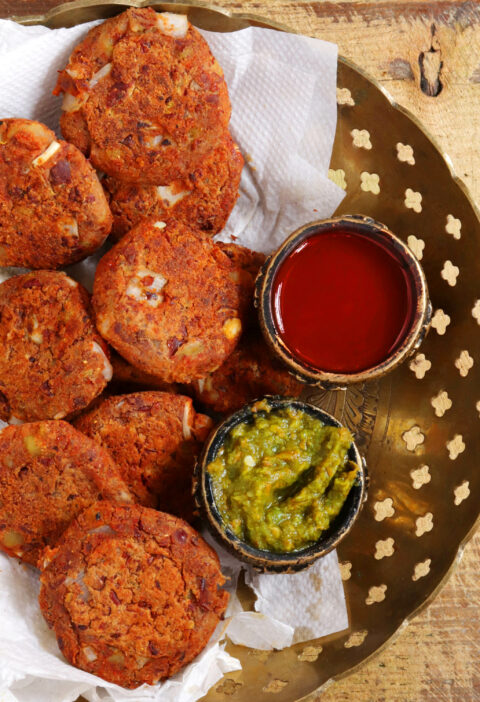 Oil-free Chana Corn Kebabs – That Delicious Dish – Global recipes with ...