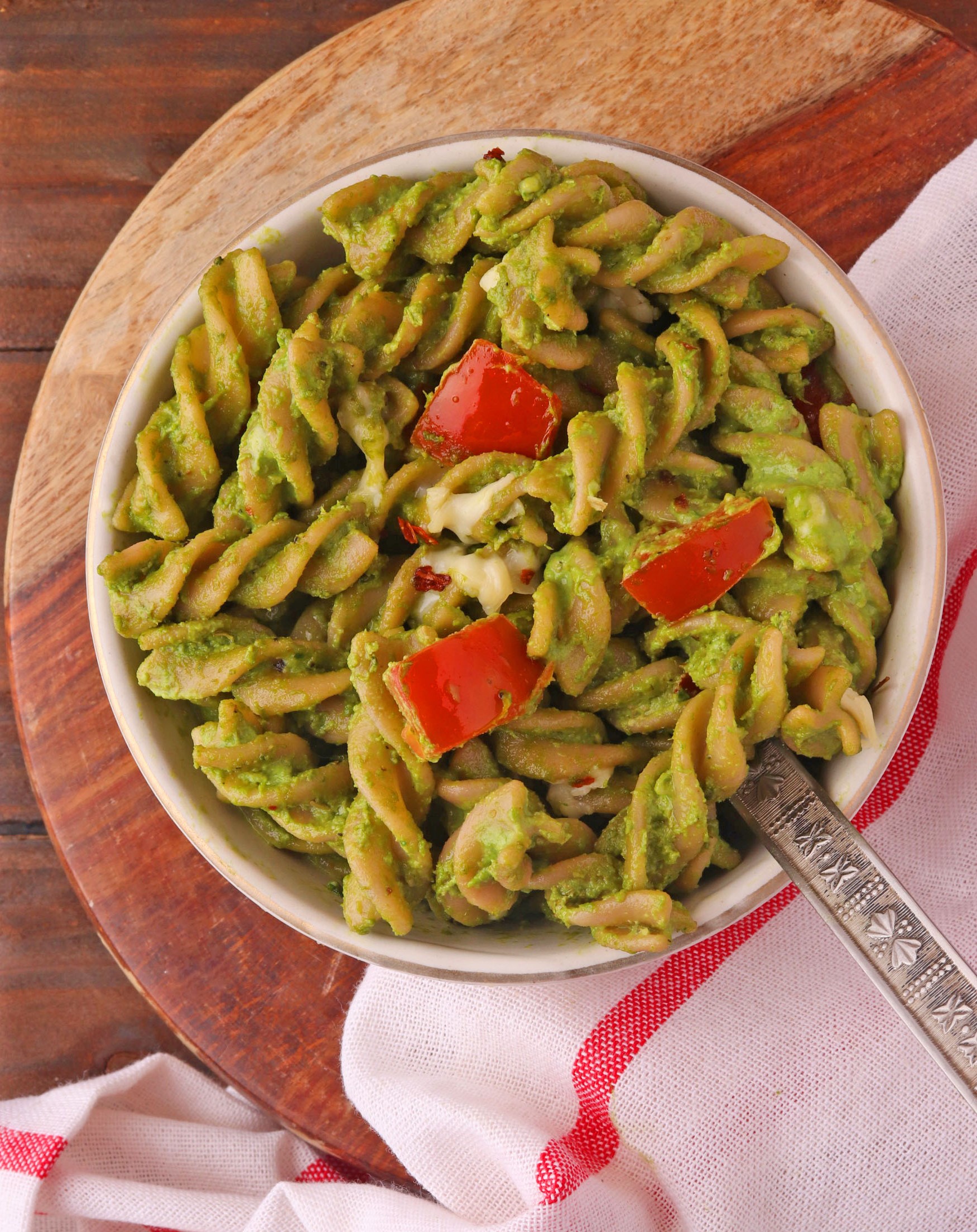 Spinach Pesto Pasta Recipe That Delicious Dish