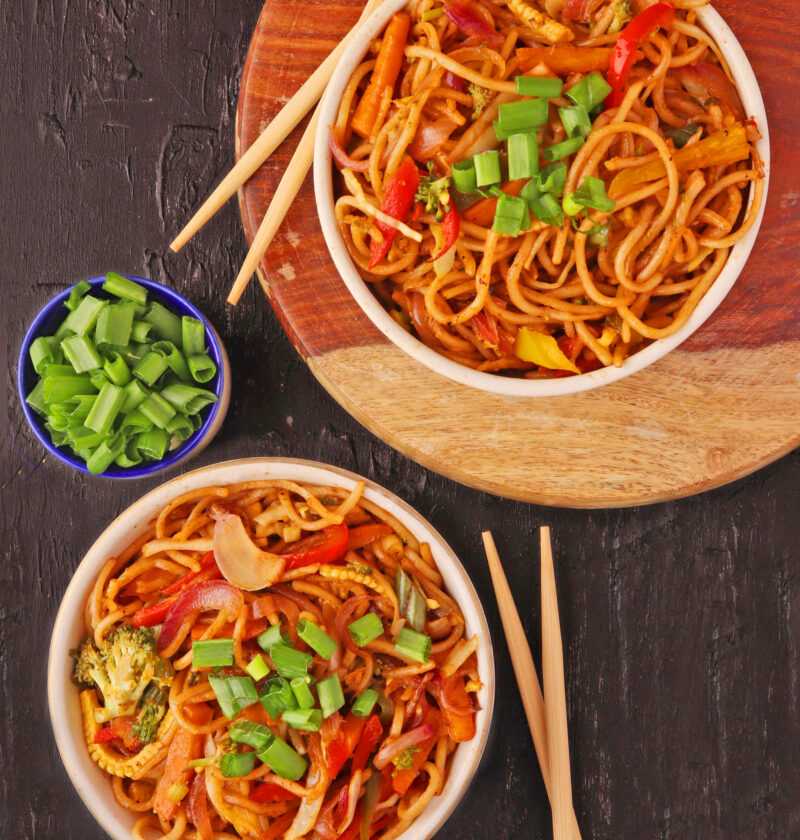 Veg Lo Mein | Veg chow mein recipe | Veg noodles recipe